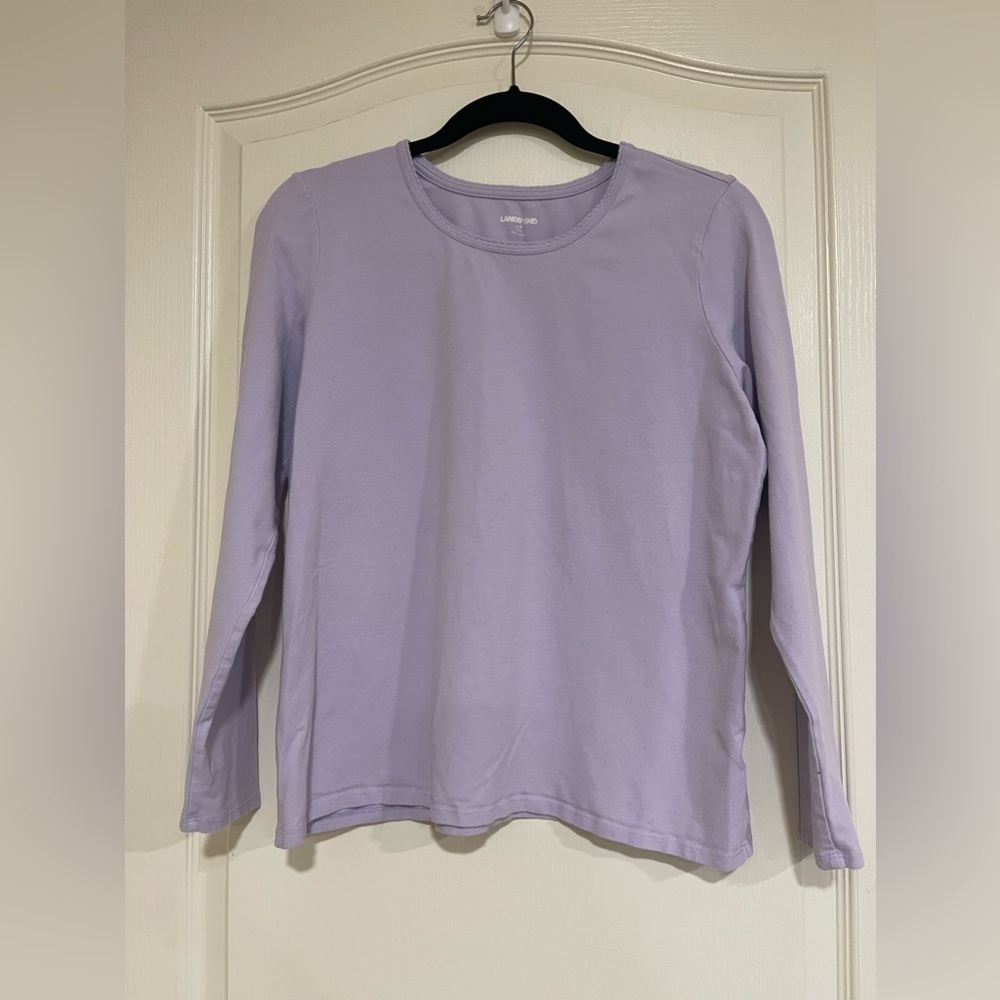 Land’s End lavender pajama top​​​​​​​​​